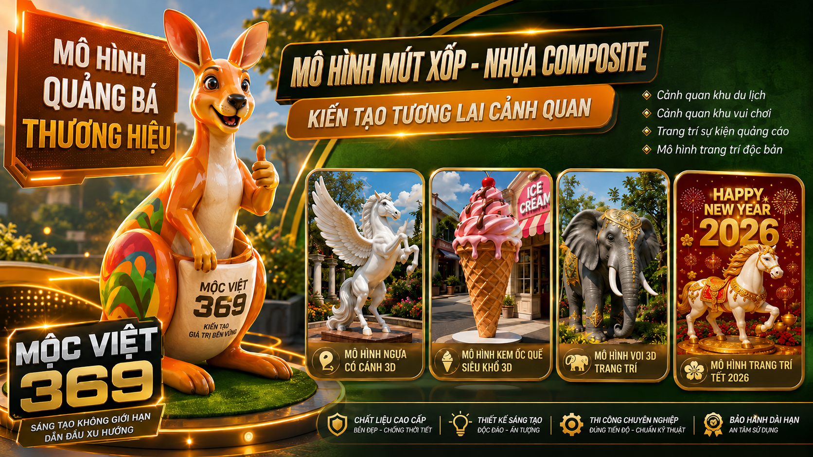 Mộc Việt 369 - Mô hình 3D chuyên nghiệp